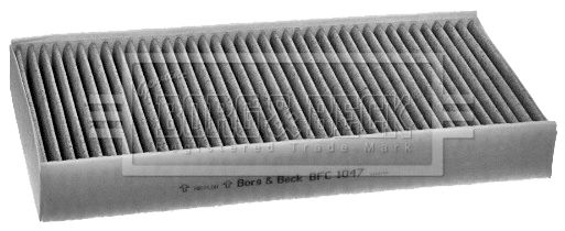 BORG & BECK Фильтр, воздух во внутренном пространстве BFC1047